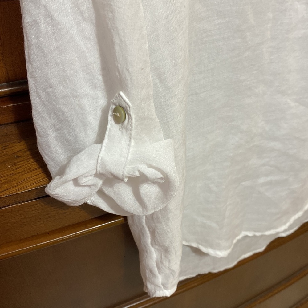 Express blouse, white. small - Picture 4 of 5
